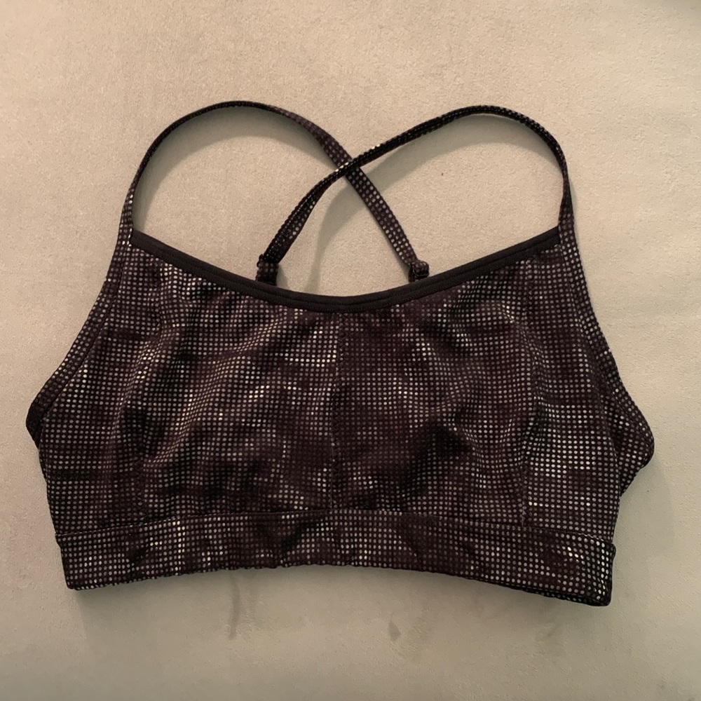 Athleta printed sports bra